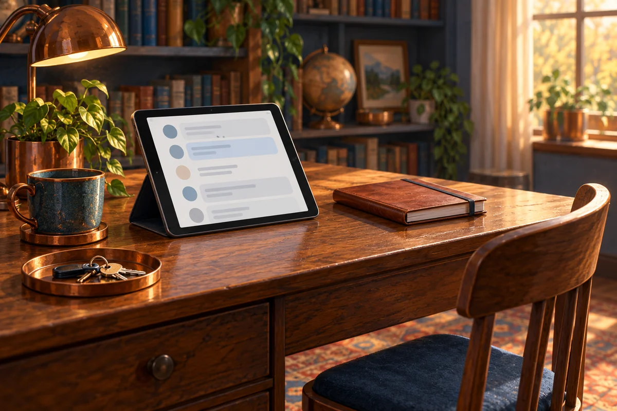 Web SMS Inbox to Check Text Messages: A Shared-Device Routine